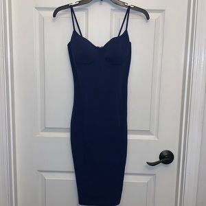 Windsor Size S Navy Blue Dress